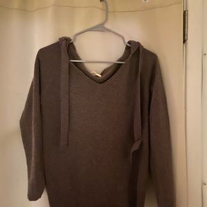 LA Made 100% Cashmere Hoodie-Sweater